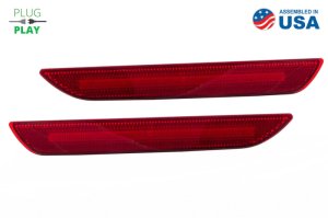 Ford Mustang Side Marker Light Assembly - Diode Dynamics - LED Sidemarkers - Red - `15-`23